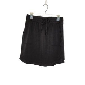 Lou & Grey for LOFT - Black Comfy Skirt - Sz. M